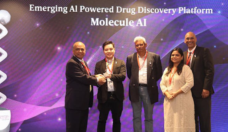 Molecule AI wins award at BioSpectrum Asia Excellence Awards 2024