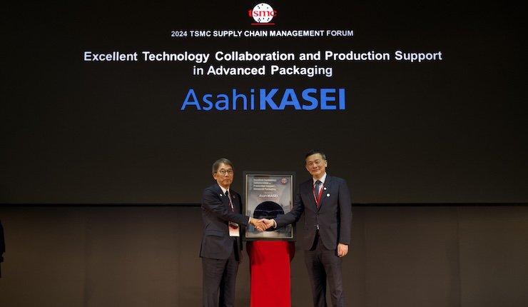 Asahi Kasei receives 2024 TSMC Excellent Performance Award