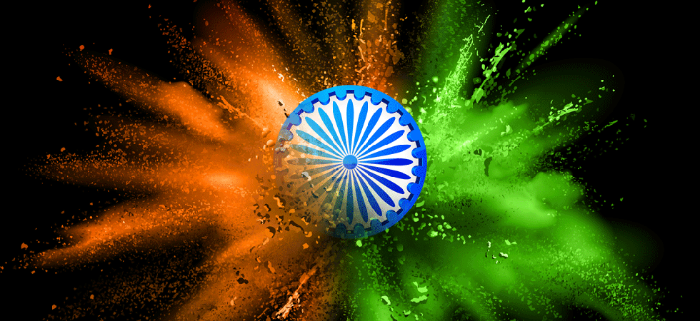 Indian abstract flag