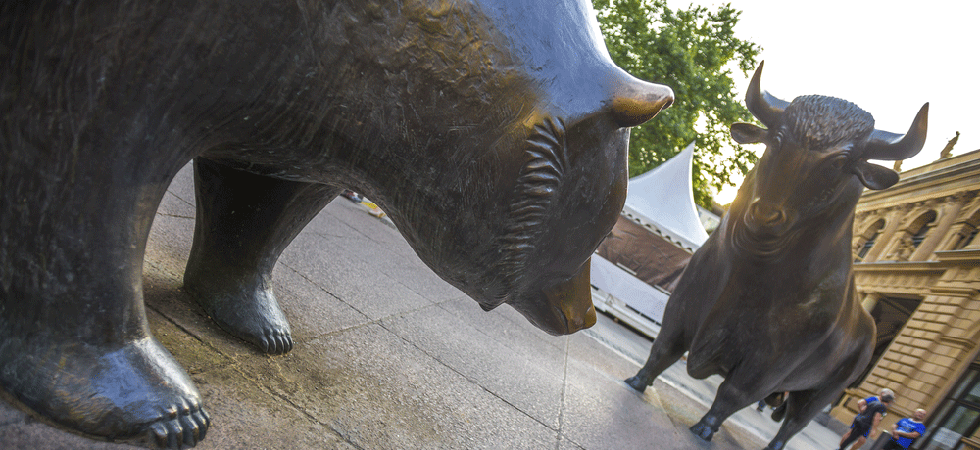 Frankfurt bear and bull