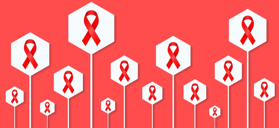 HIV ribbons